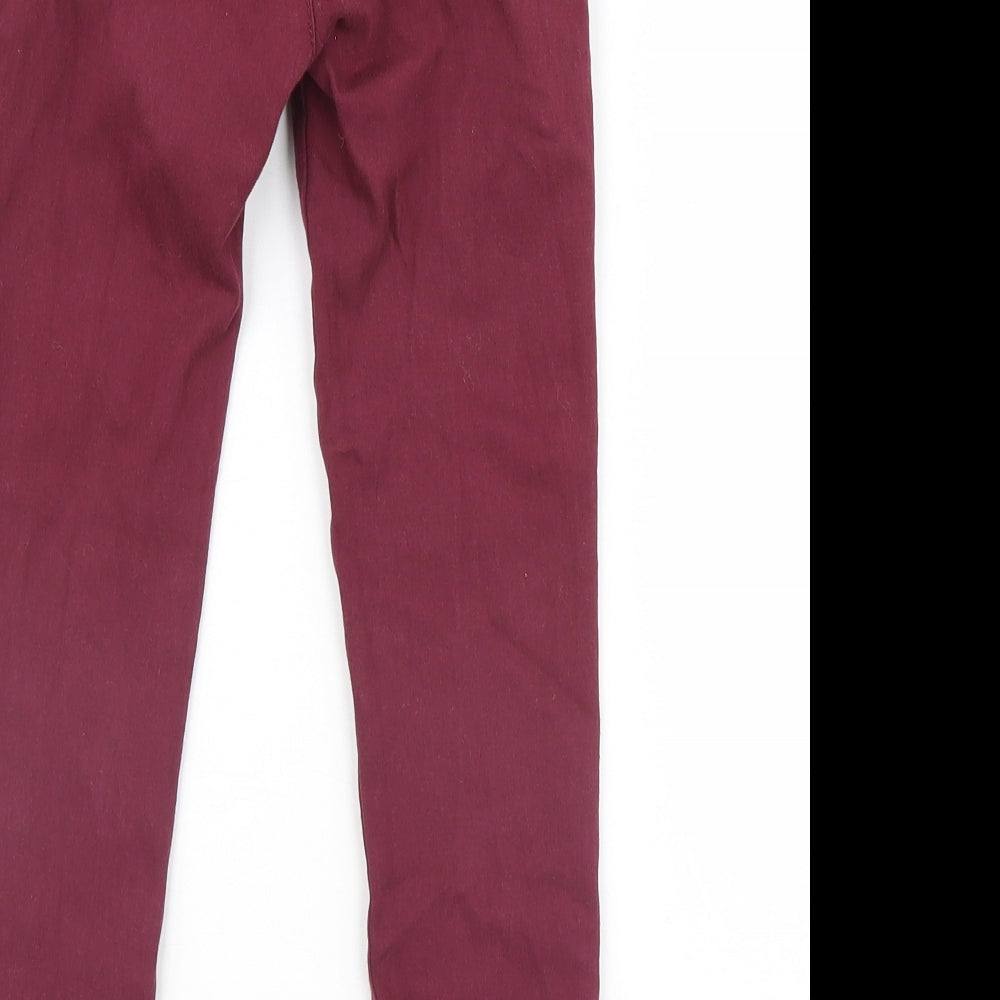 Nutmeg Boys Purple   Straight Jeans Size 5-6 Years