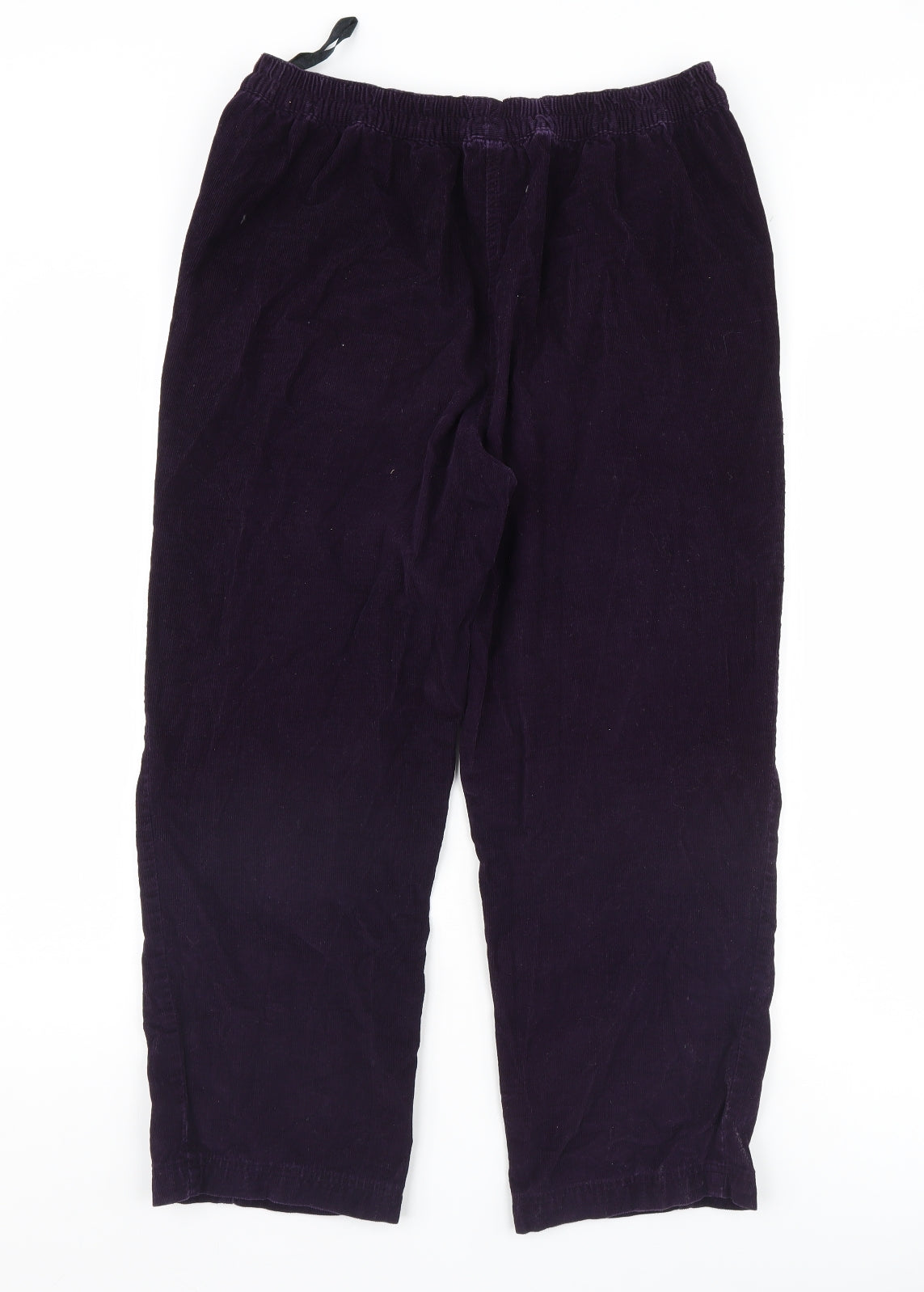 Isle Essentials  Womens Purple   Trousers  Size 12 L25 in