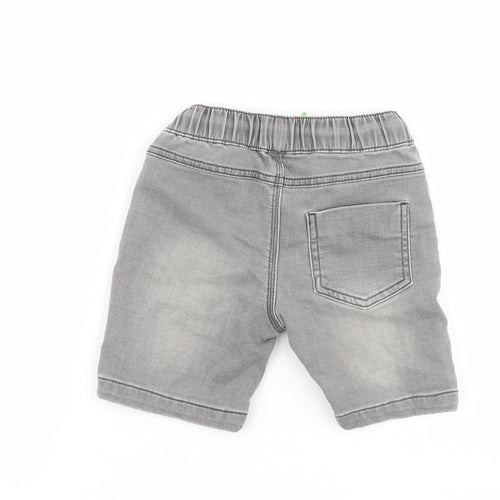 Matalan Girls Grey   Cargo Shorts Size 4 Years