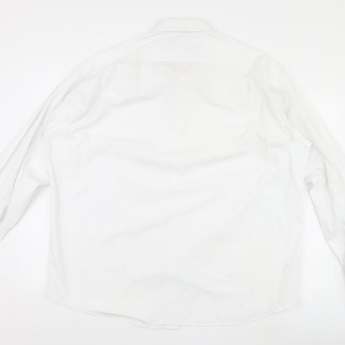 Marks and Spencer Mens Silver    Button-Up Size 46