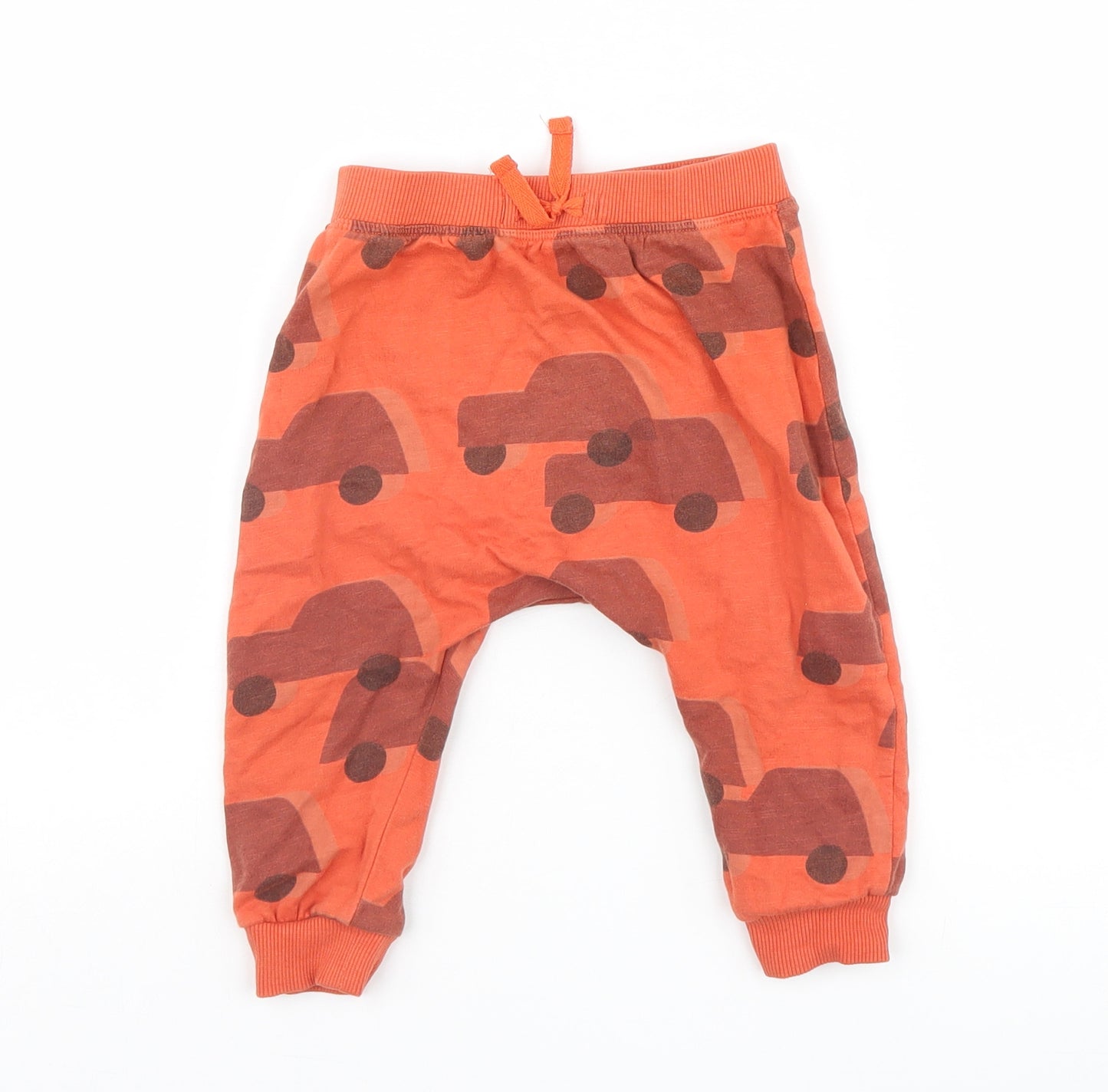 NEXT Boys Orange   Cropped Trousers Size 12-18 Months