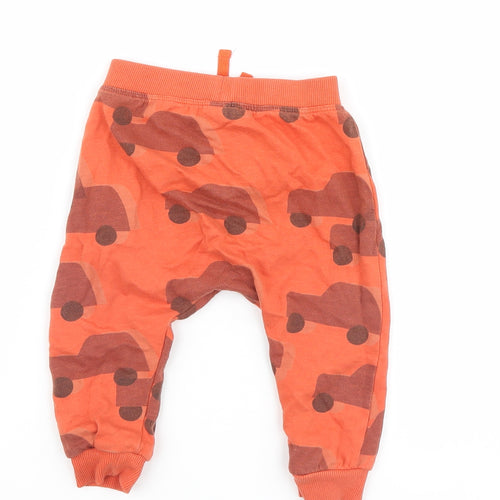 NEXT Boys Orange   Cropped Trousers Size 12-18 Months