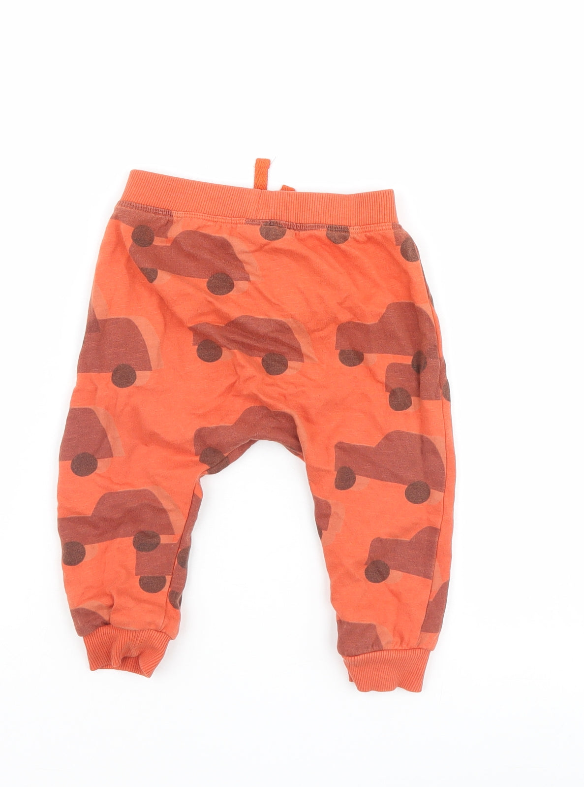 NEXT Boys Orange   Cropped Trousers Size 12-18 Months