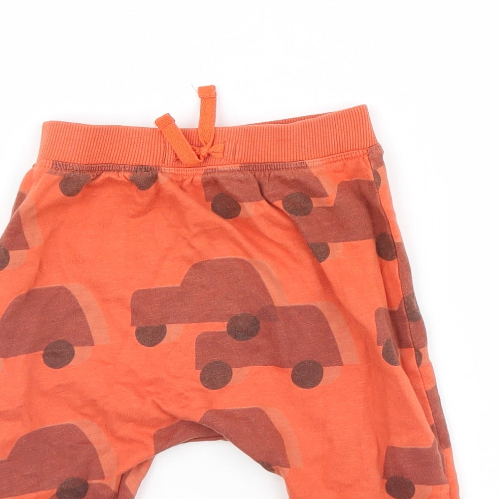 NEXT Boys Orange   Cropped Trousers Size 12-18 Months