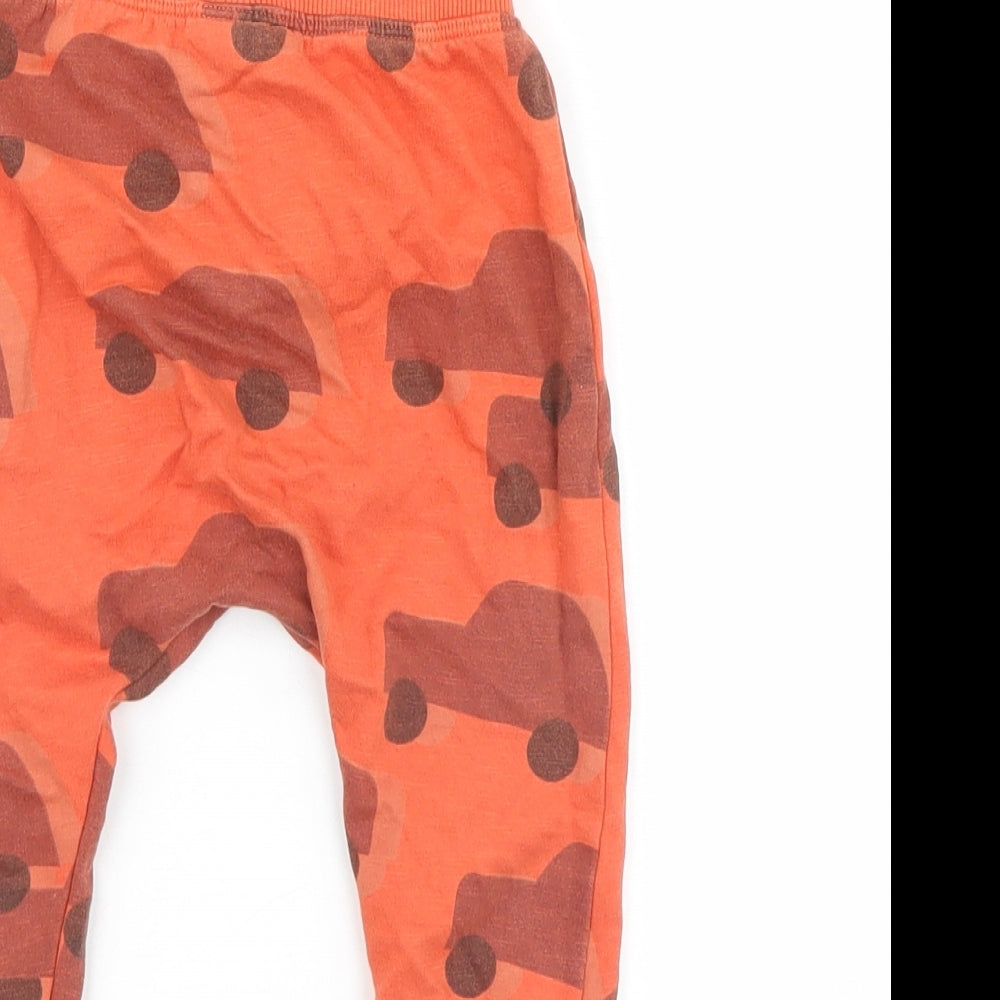 NEXT Boys Orange   Cropped Trousers Size 12-18 Months