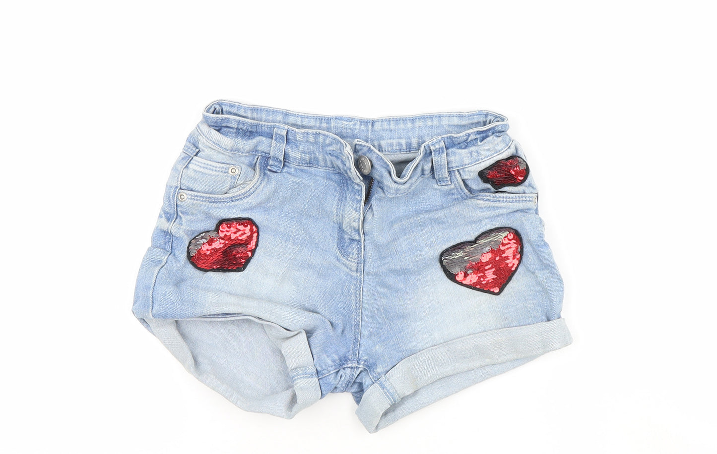 TU Girls Black   Hot Pants Shorts Size 11 Years