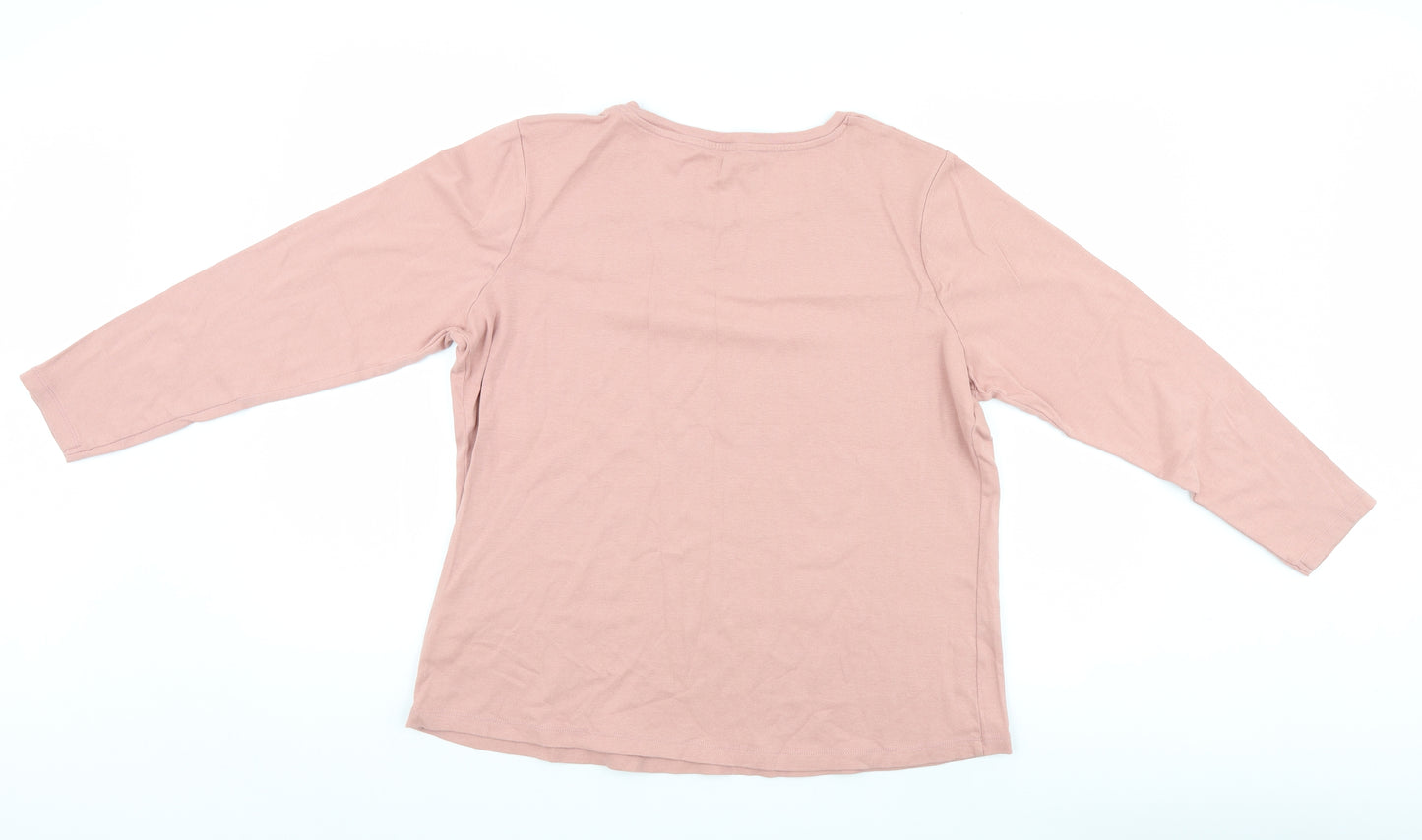 Capsule  Womens Pink   Basic T-Shirt Size 20