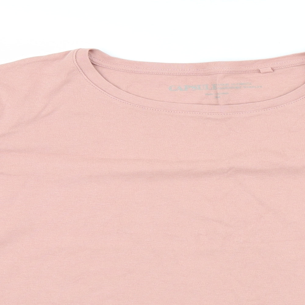 Capsule  Womens Pink   Basic T-Shirt Size 20