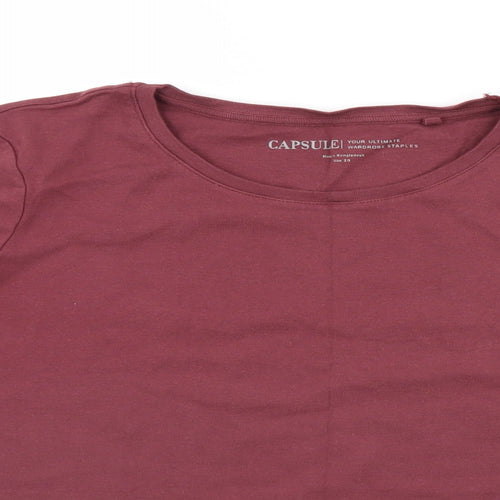 Capsule  Womens Purple   Basic T-Shirt Size 20