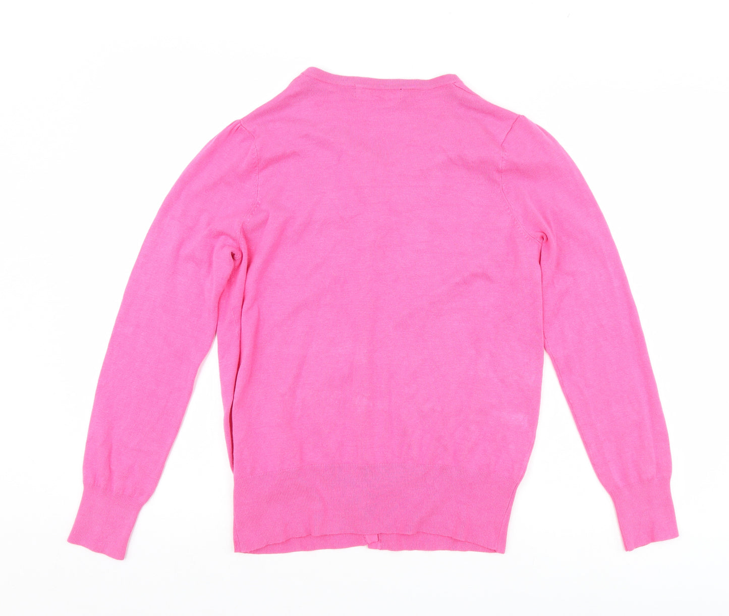 Marks and Spencer Womens Pink   Cardigan Jumper Size 14