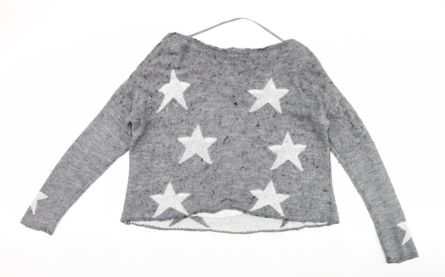 Atmosphere Womens Grey   Pullover Jumper Size L