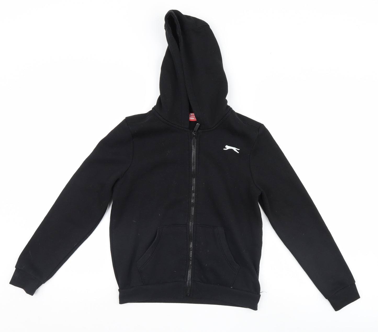 Slazenger Boys Black   Full Zip Hoodie Size 11-12 Years