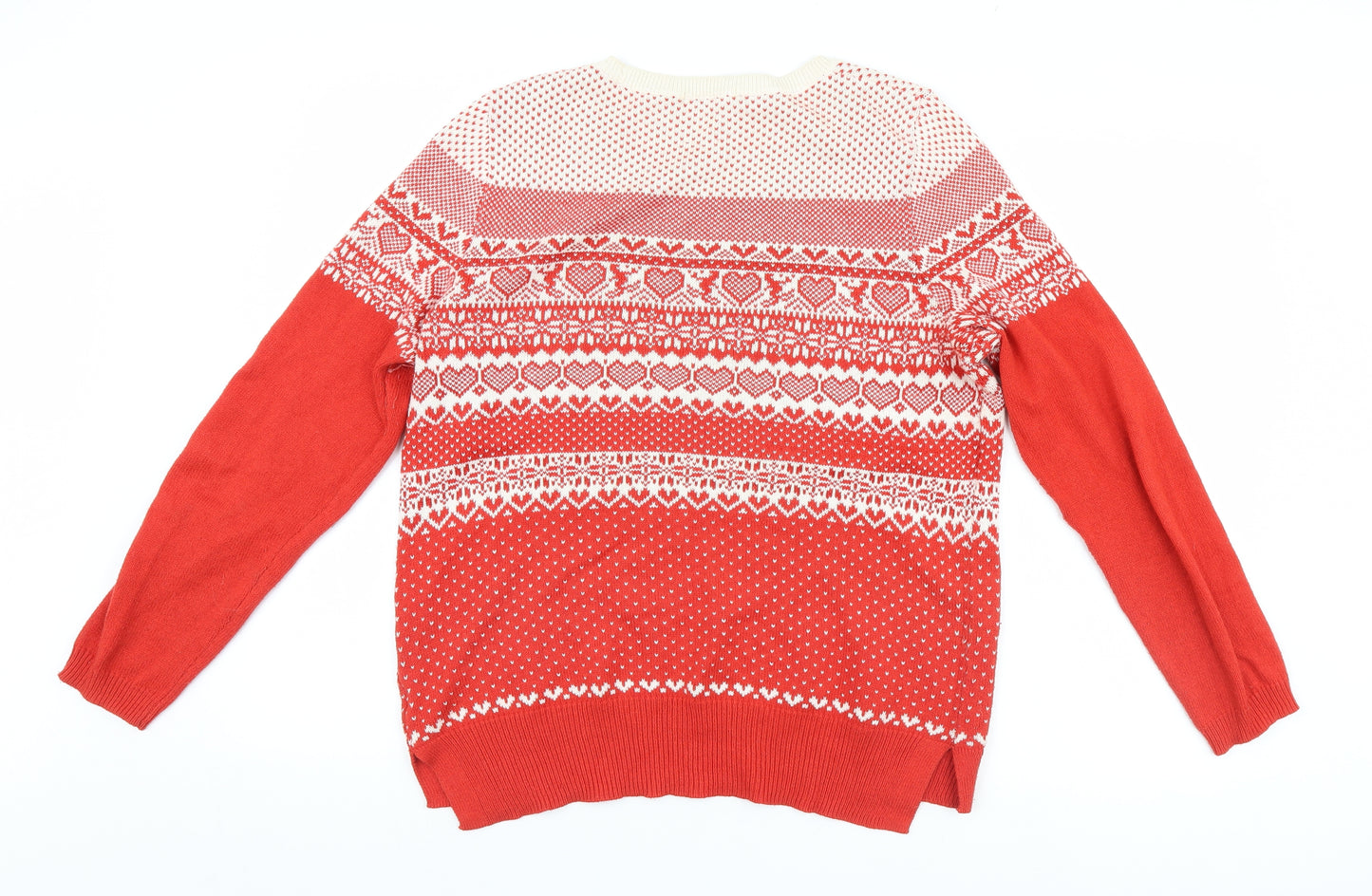 TU Womens Red   Pullover Jumper Size 14