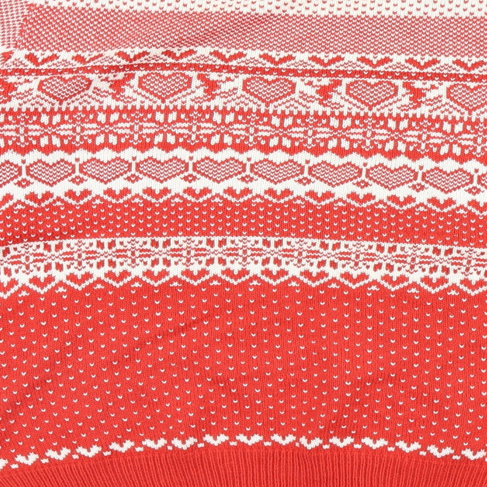 TU Womens Red   Pullover Jumper Size 14