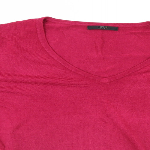 Marks and Spencer Womens Pink   Pullover Jumper Size 12