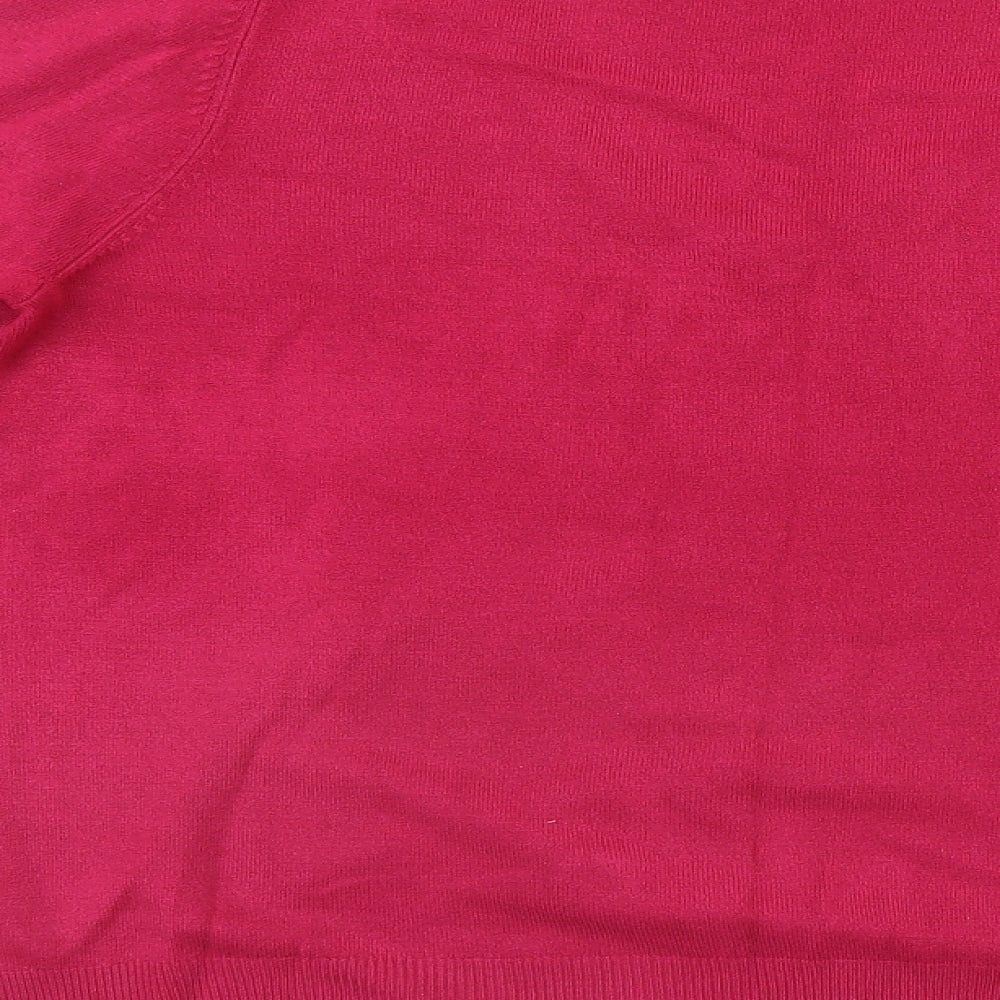 Marks and Spencer Womens Pink   Pullover Jumper Size 12