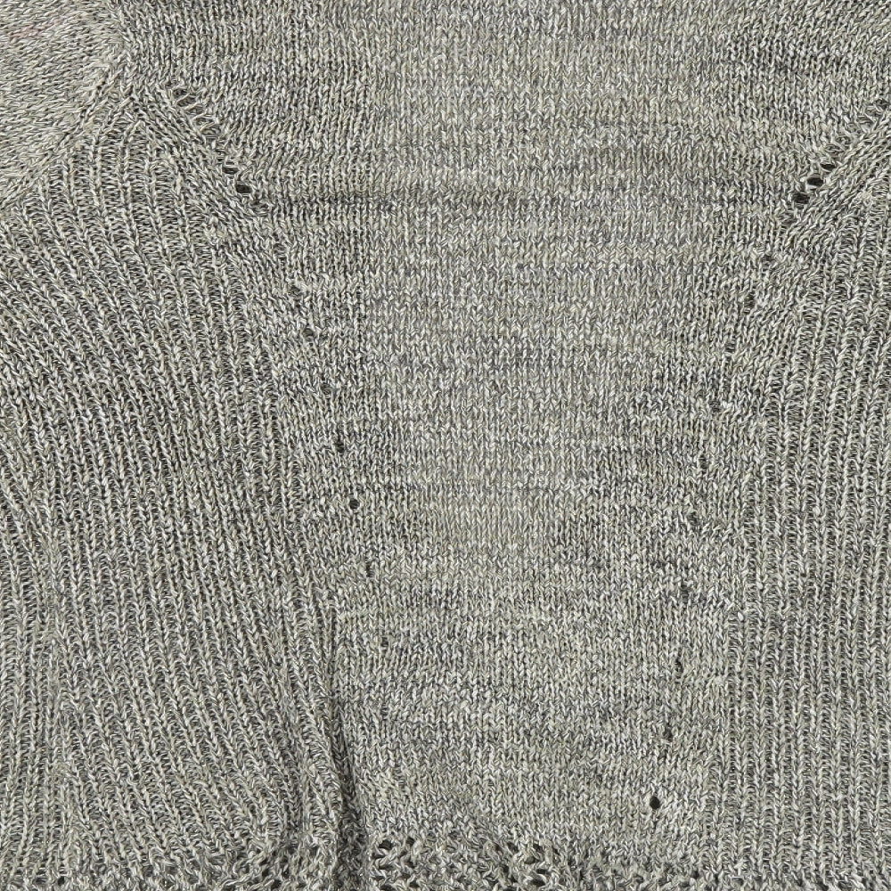 George Womens Clear   Cardigan Jumper Size 18