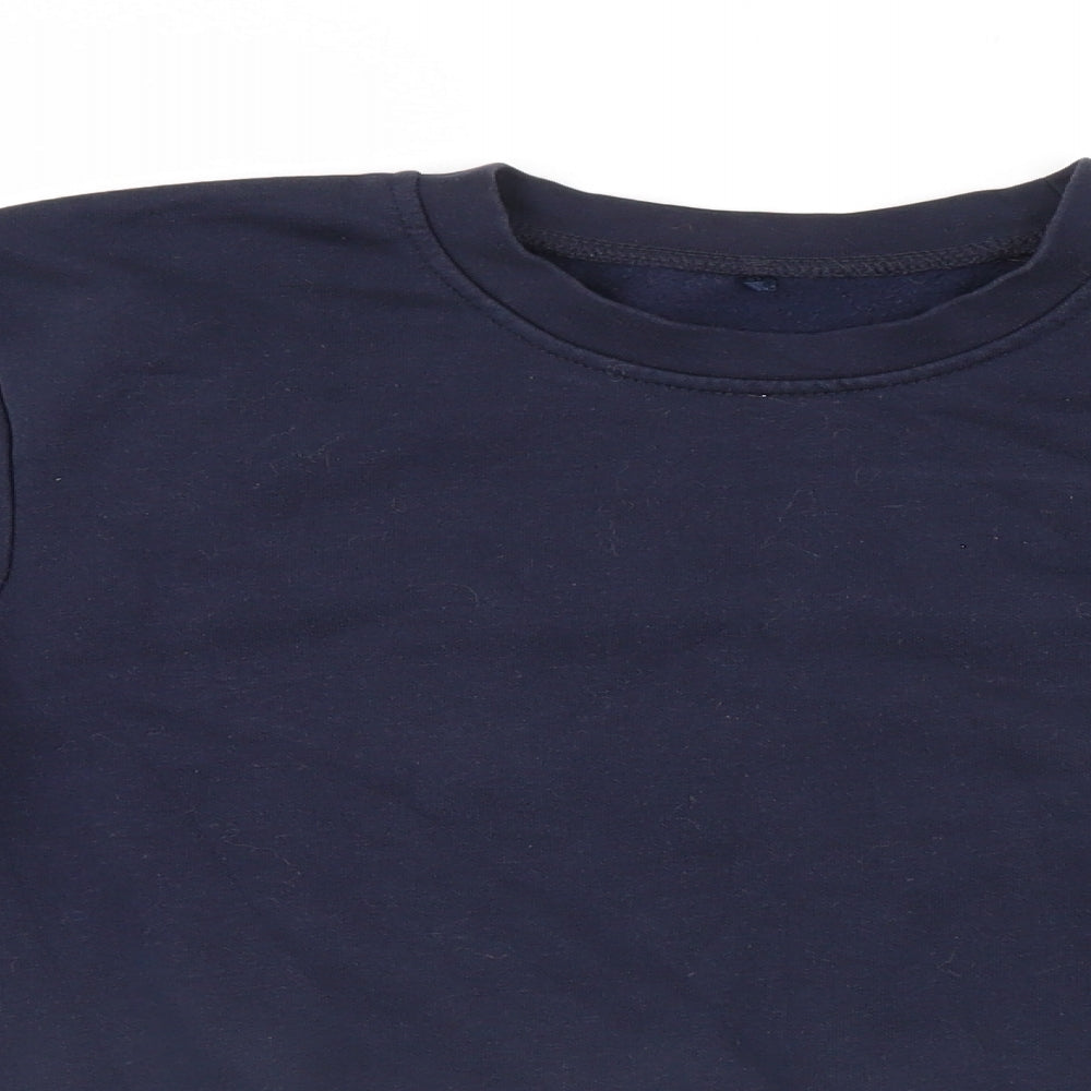 George Boys Black   Pullover Sweatshirt Size 12-13 Years