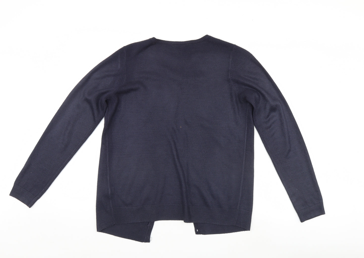 BHS Womens Blue   Cardigan Jumper Size 12