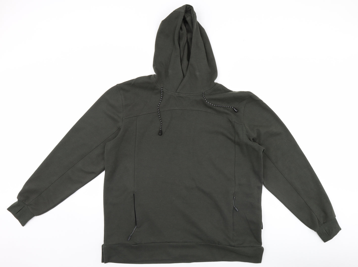 Snowdonia Mens Green   Pullover Hoodie Size L