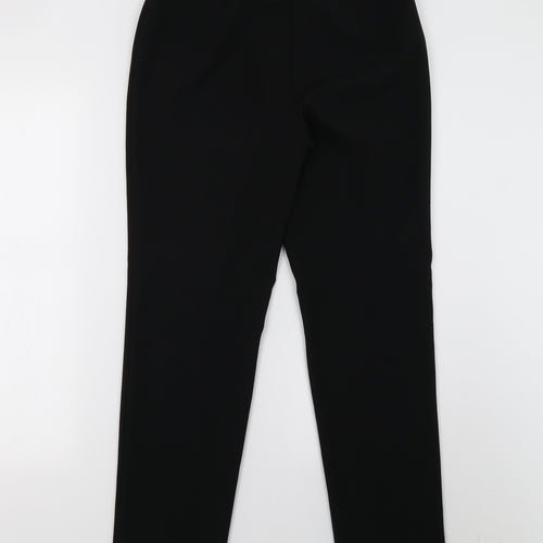 F&F Womens Black   Trousers  Size 8 L28 in