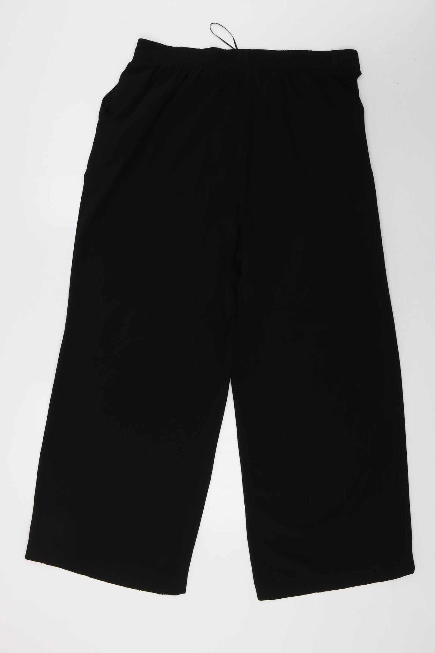 Dorothy Perkins Womens Black  Mesh Trousers  Size 18 L31 in