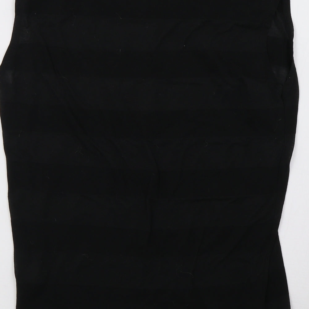 aj fashon Womens Black   Basic T-Shirt Size 8