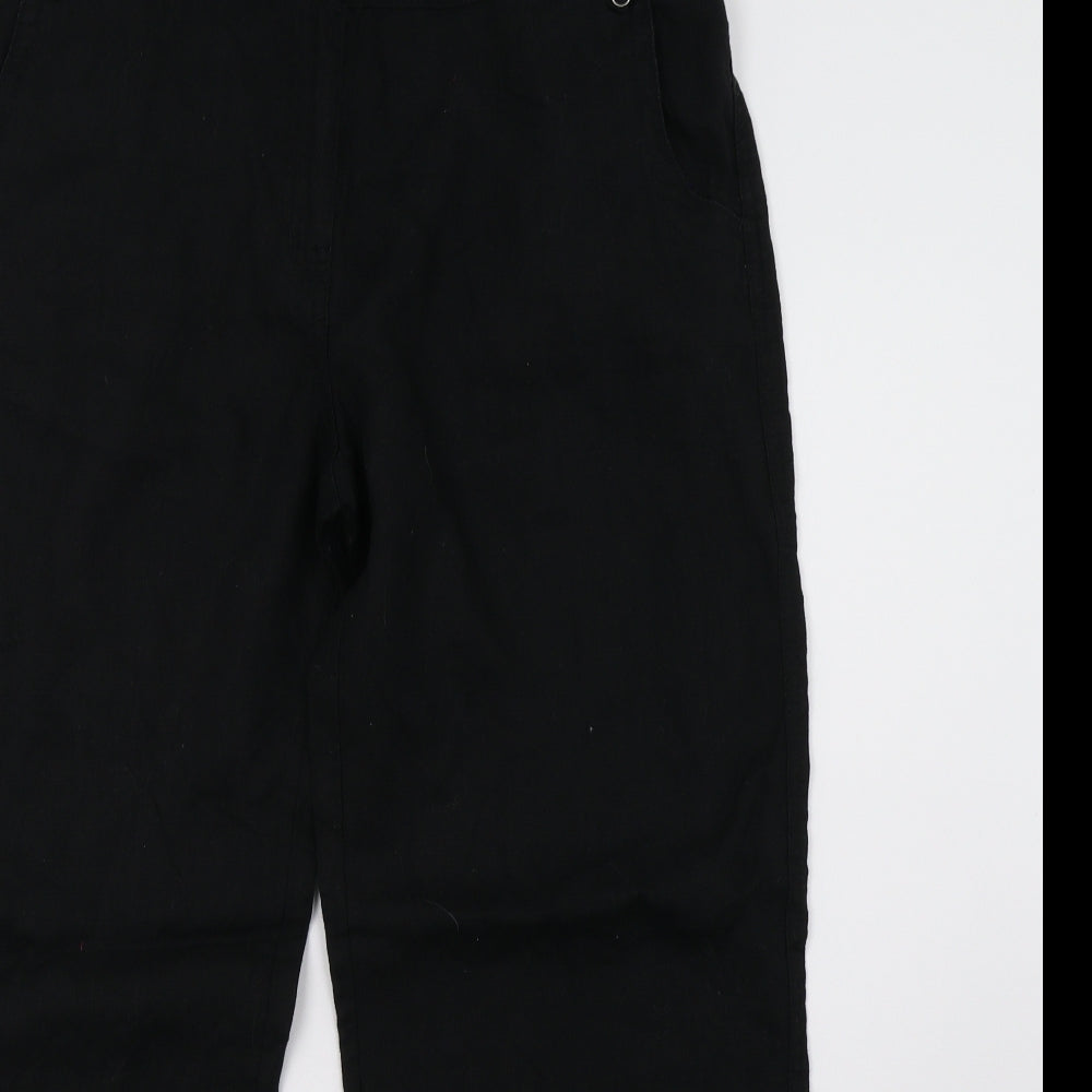 George Womens Black   Trousers  Size 14 L29 in
