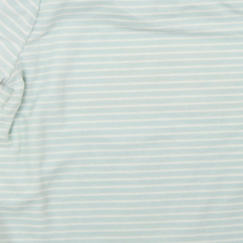 Primark Womens Green Striped   Pyjama Top Size S