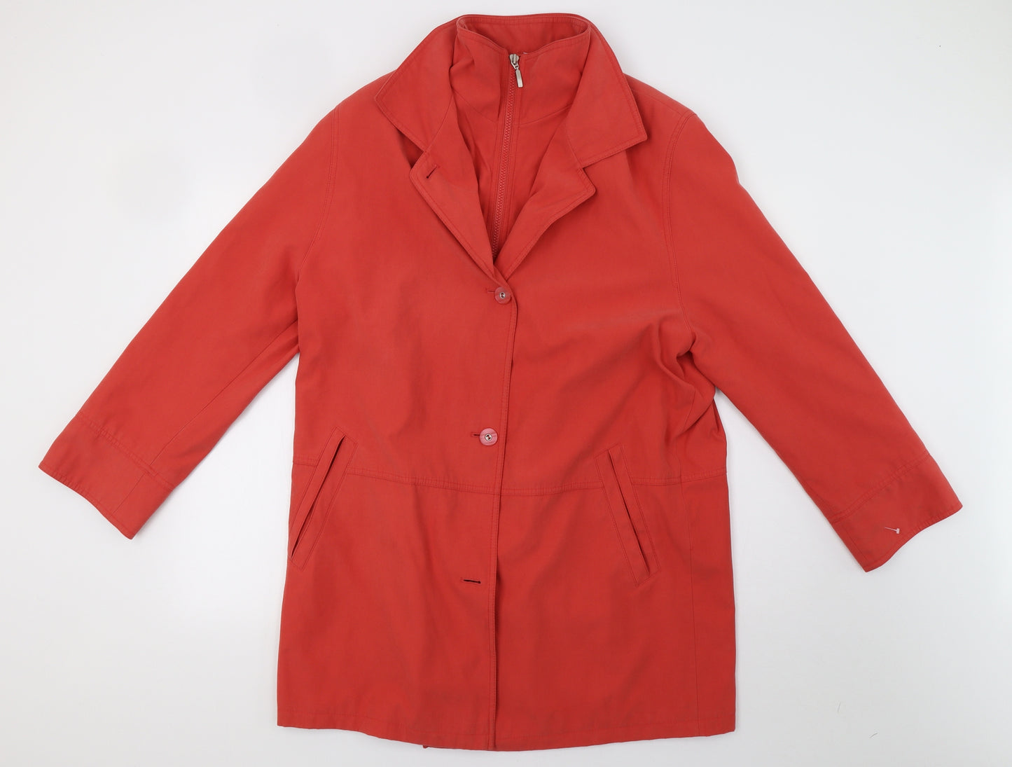 trendline Womens Red   Jacket Coat Size 12