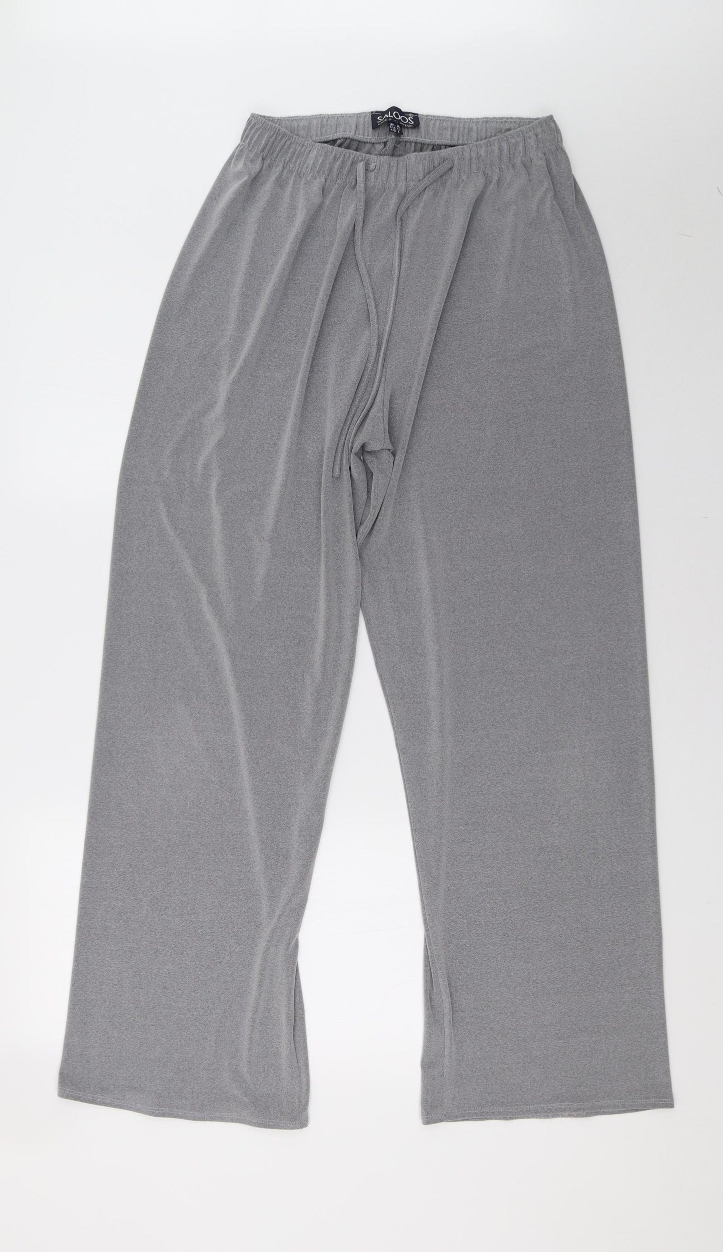 Saloos Womens Grey   Trousers  Size 16 L30 in