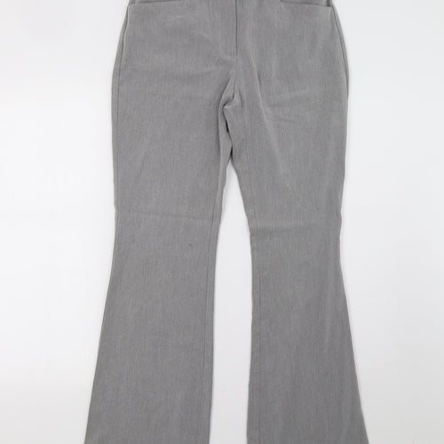 Marks and Spencer Womens Grey   Trousers  Size 12 L30 in