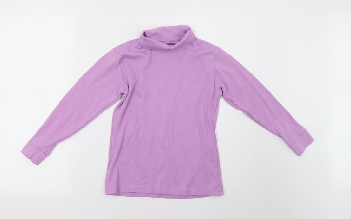 Crane Girls Purple   Pullover Sweatshirt Size 8 Years