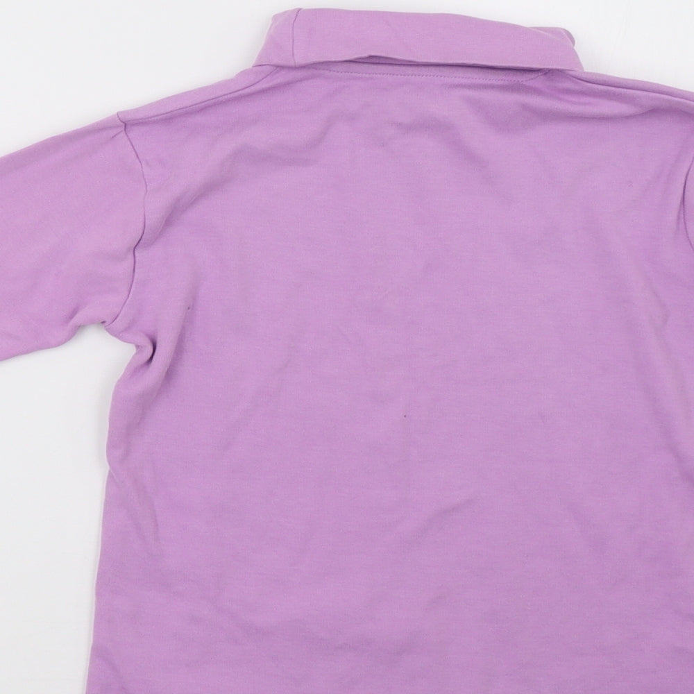 Crane Girls Purple   Pullover Sweatshirt Size 8 Years