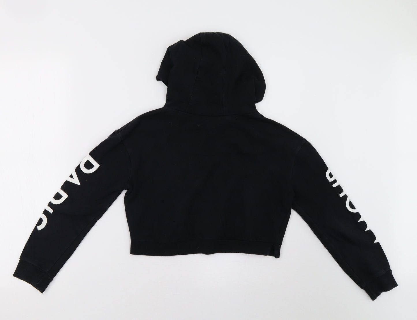 Miss Evie Girls Black   Pullover Hoodie Size 10 Years
