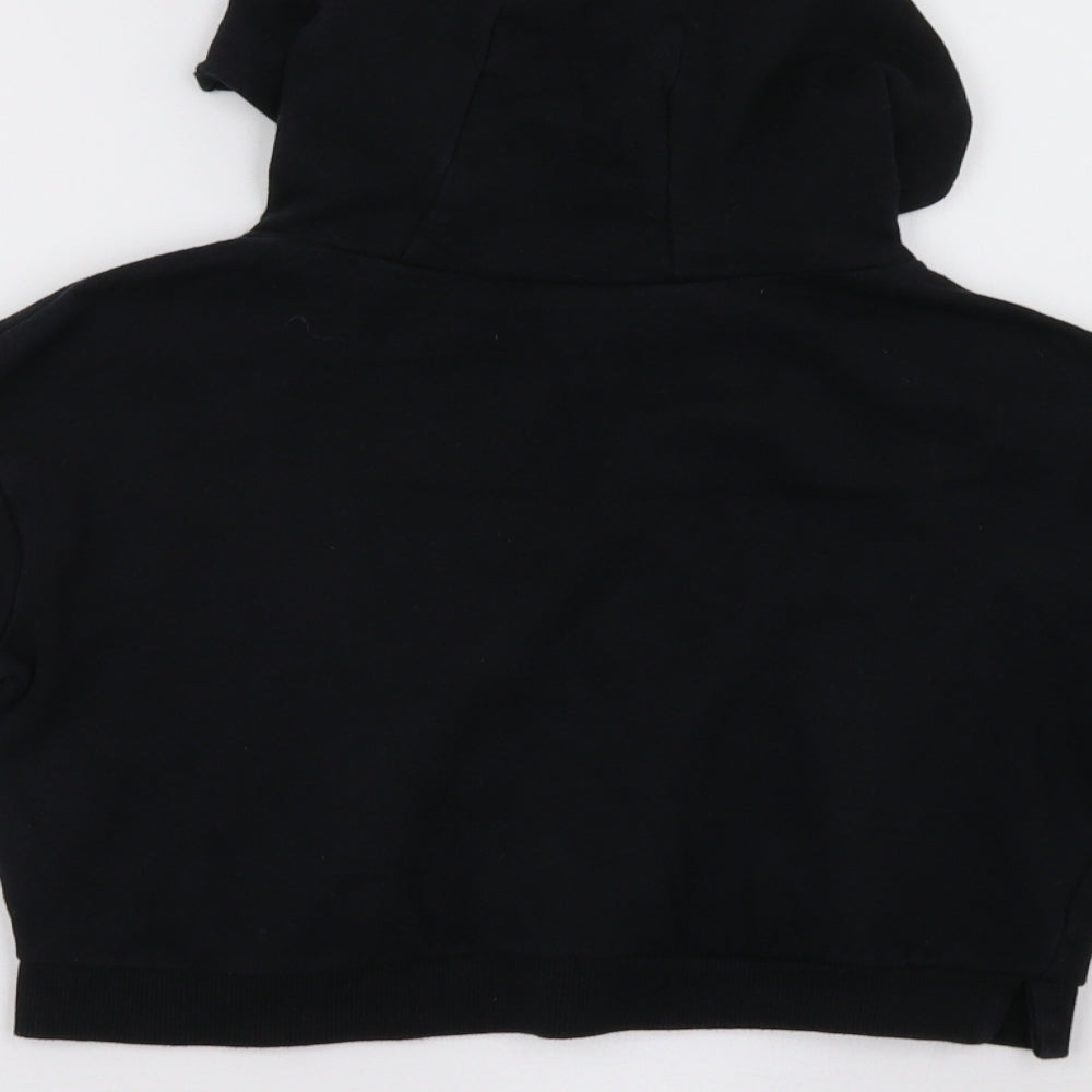 Miss Evie Girls Black   Pullover Hoodie Size 10 Years