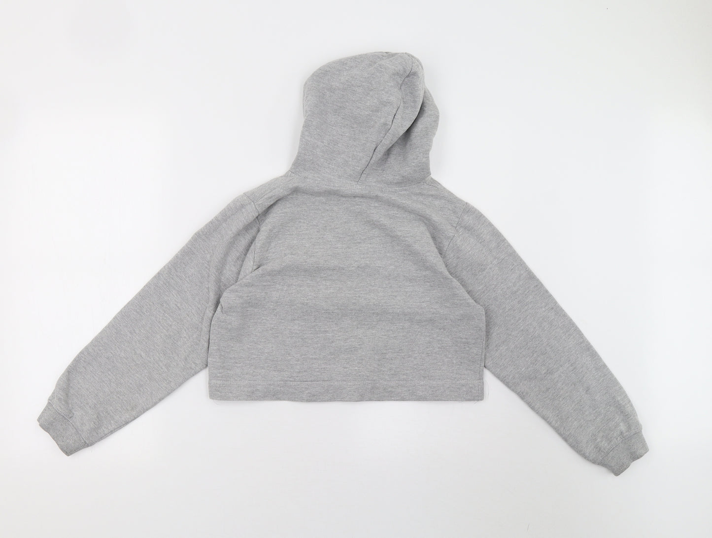 hullabaloo Girls Grey   Pullover Hoodie Size 12 Years