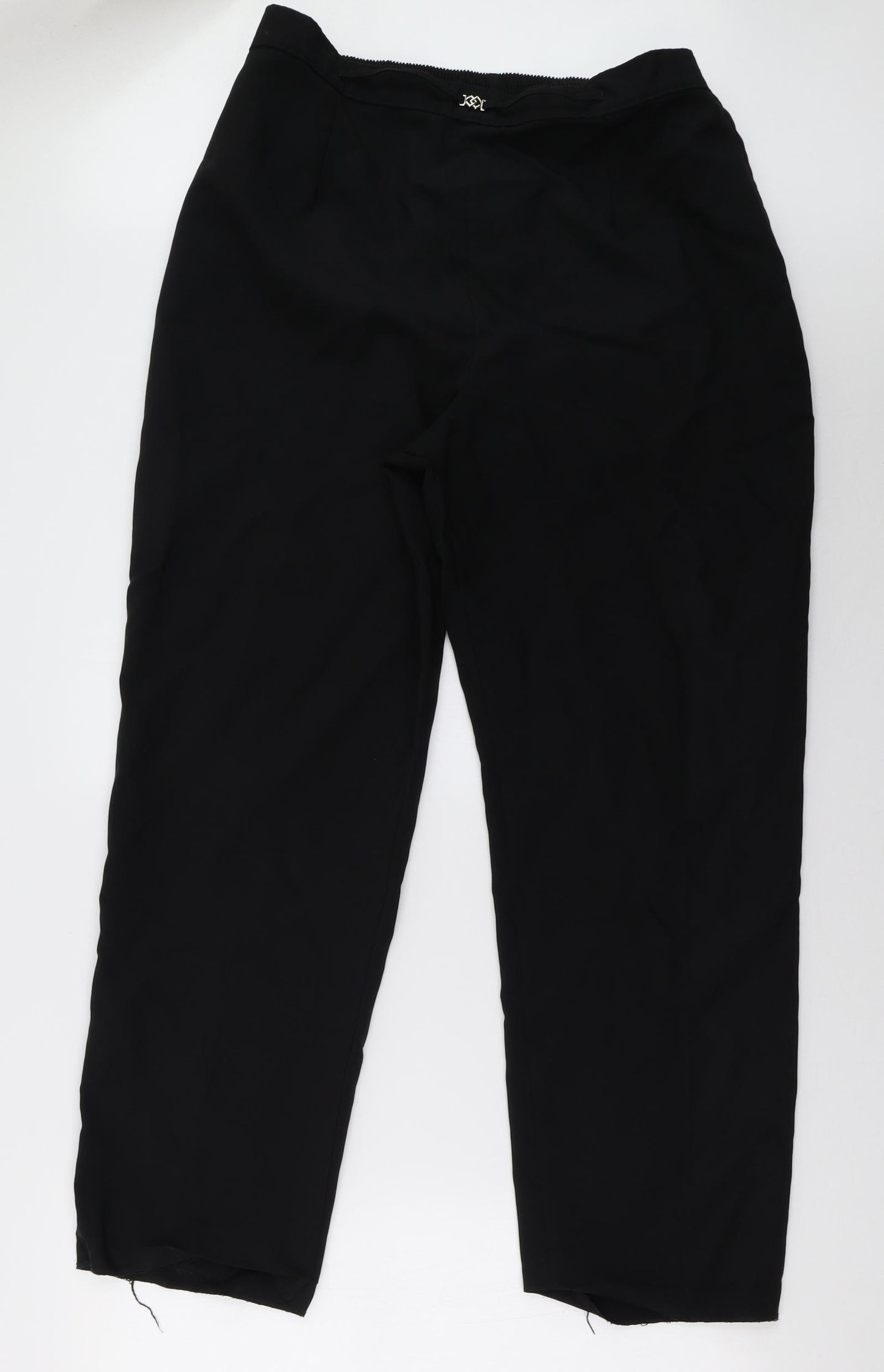 slimma Womens Black   Trousers  Size 18 L28 in