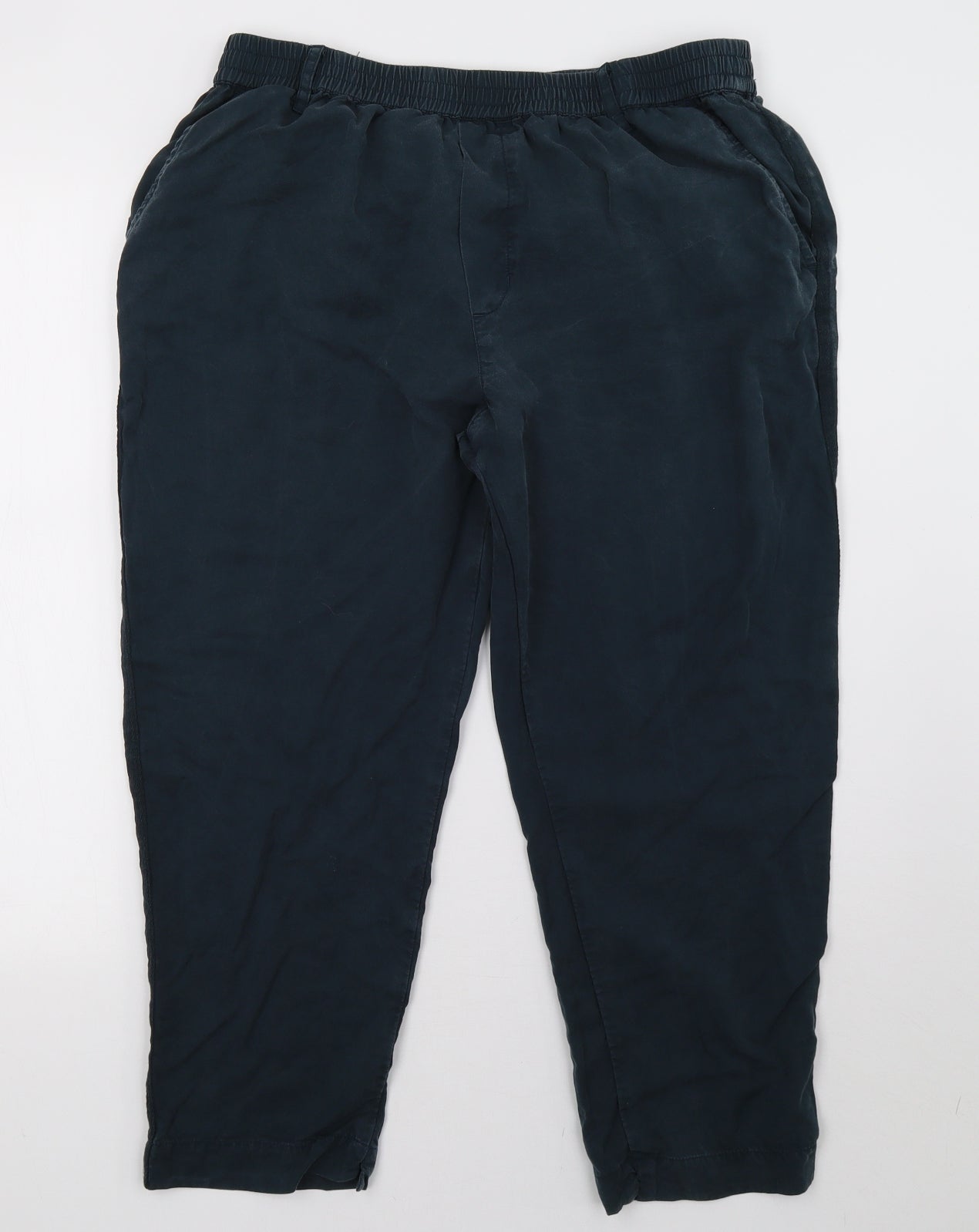 Mistral Womens Green   Cropped Trousers Size 14 L24 in