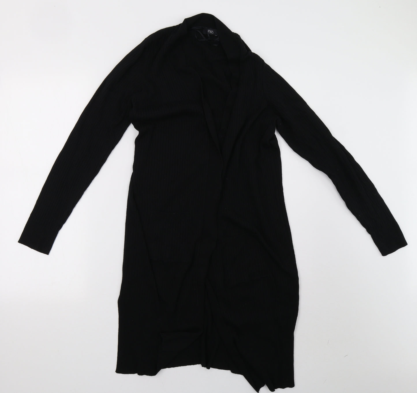F&F Womens Black   Cardigan Jumper Size 14
