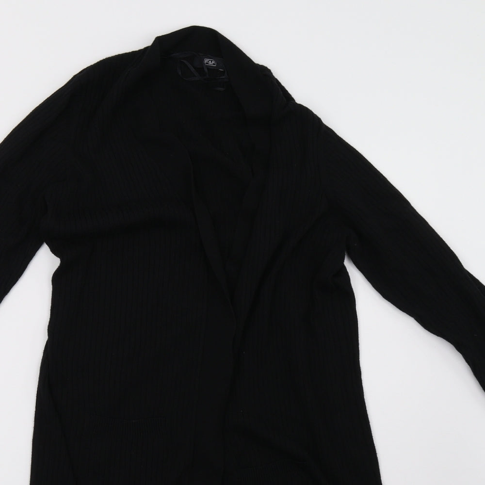 F&F Womens Black   Cardigan Jumper Size 14