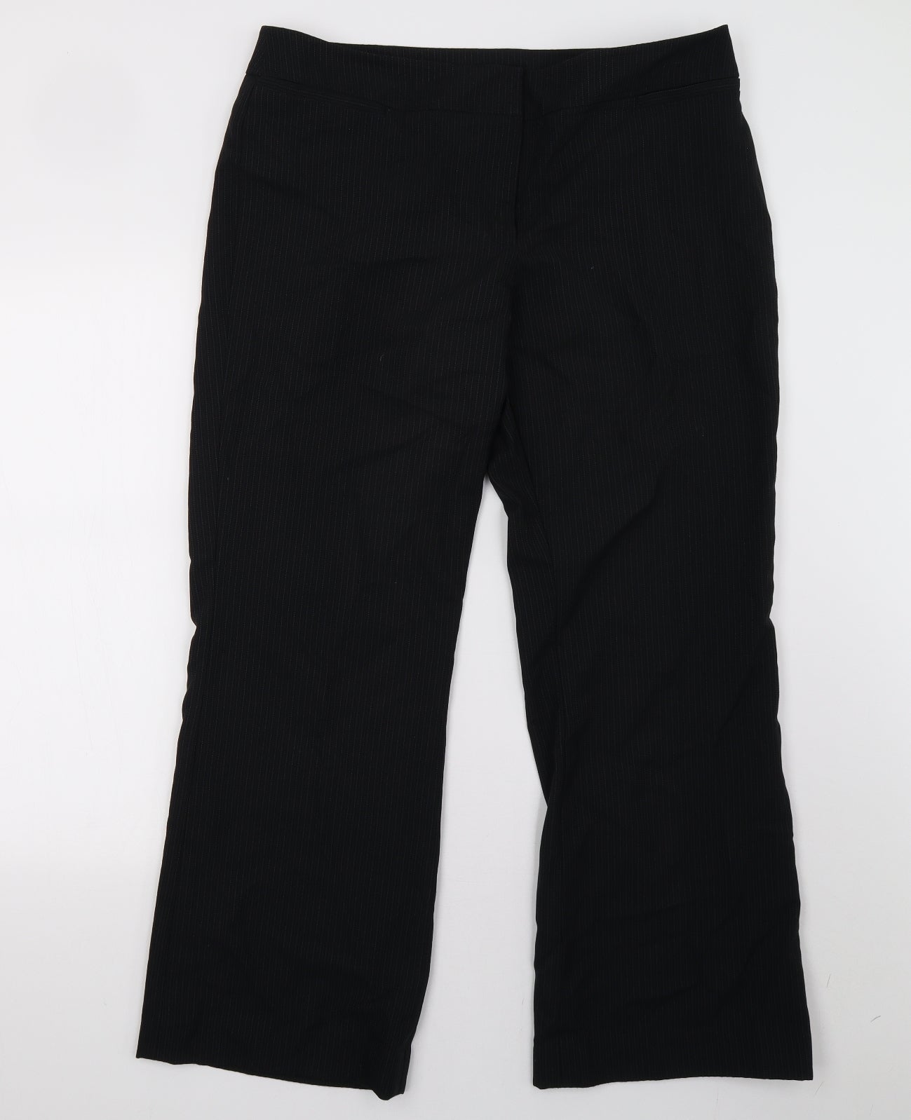 F&F Womens Black   Trousers  Size 16 L32 in