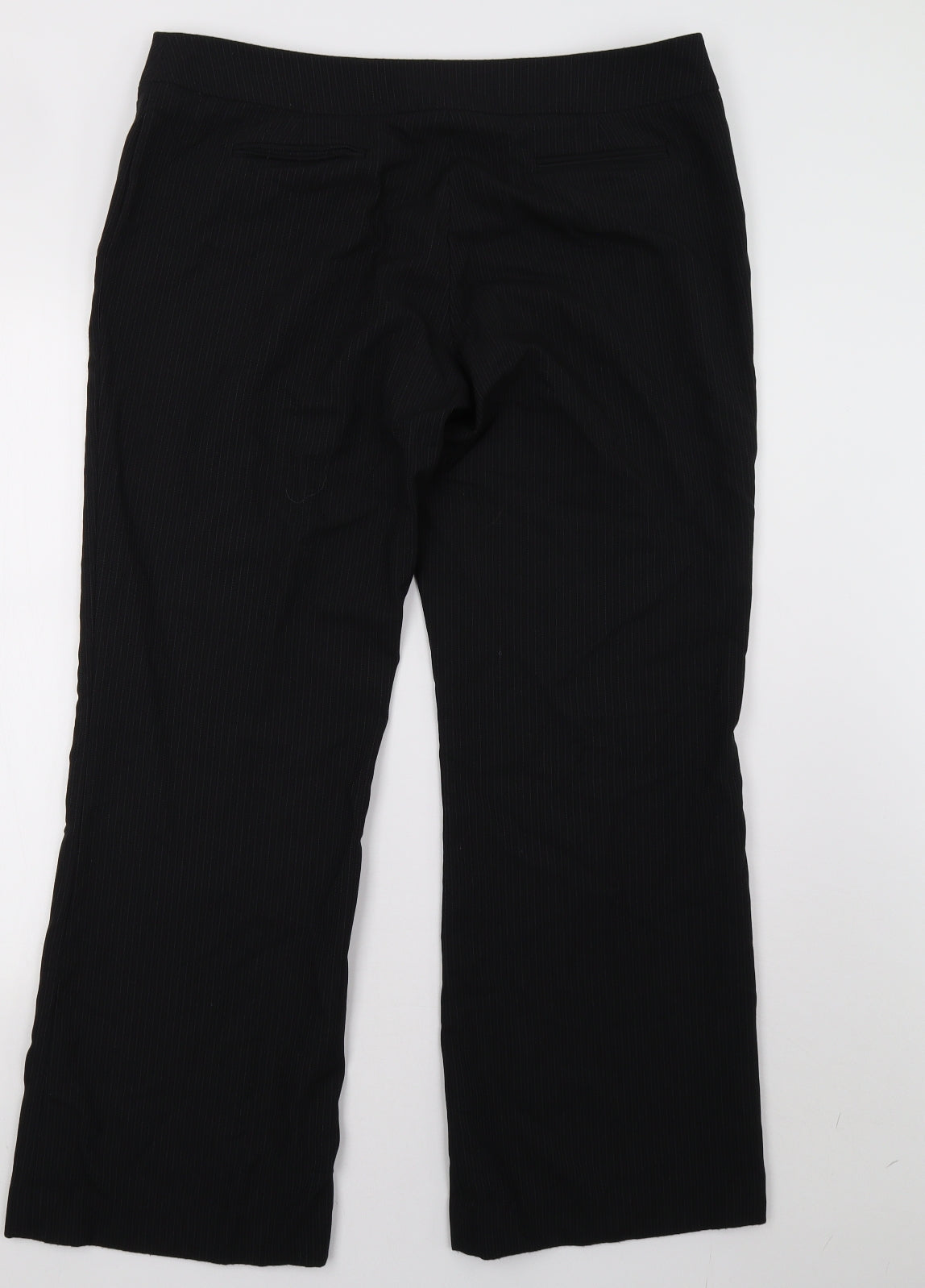 F&F Womens Black   Trousers  Size 16 L32 in