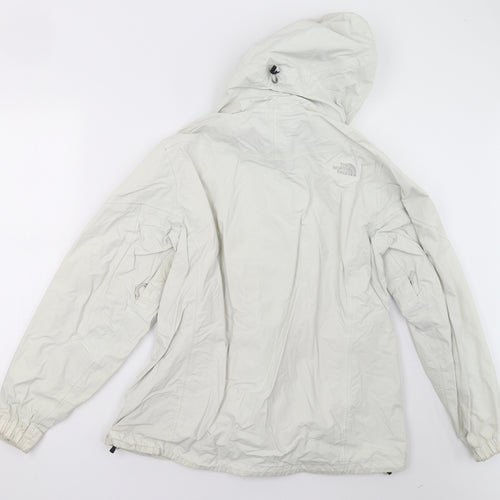 The North Face Womens White   Rain Coat Coat Size XL