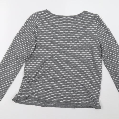 Sainsburys Womens Grey   Pullover Sweatshirt Size 10