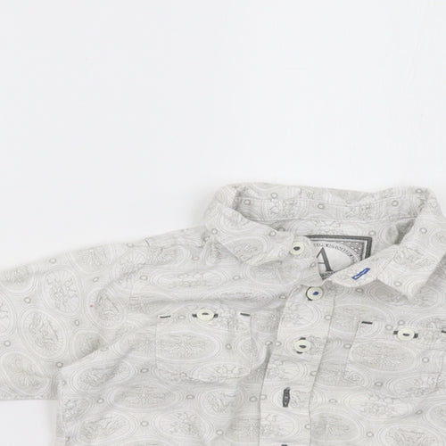 Marks and Spencer Boys Grey   Basic Button-Up Size 12 Months