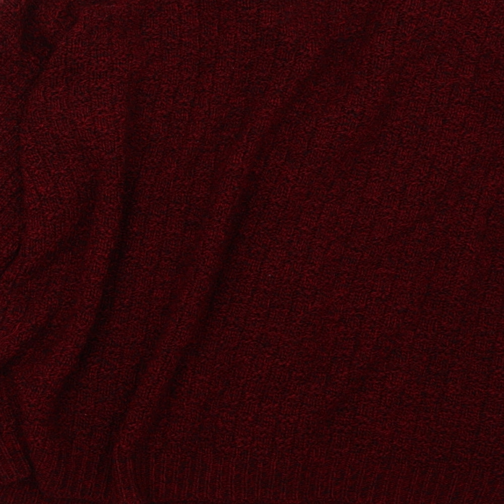 Preworn Womens Red   Cardigan Jumper Size 8