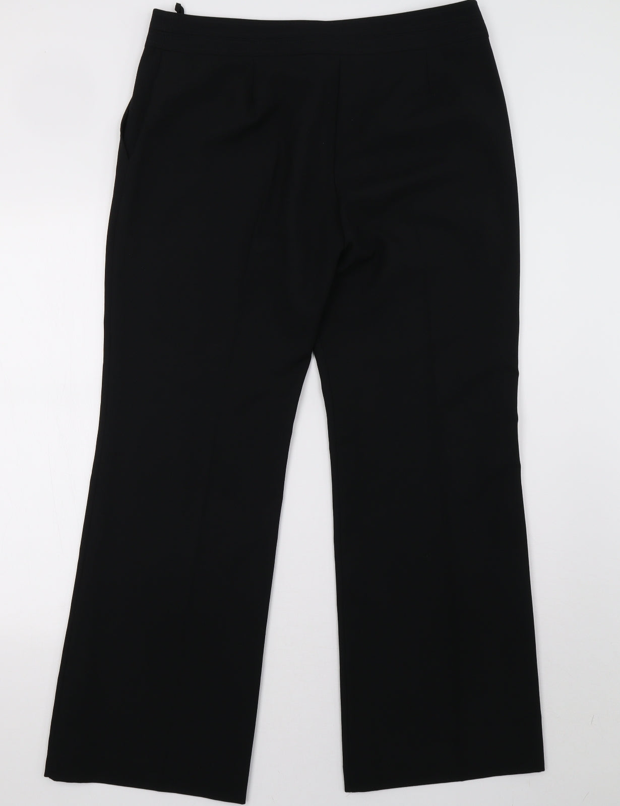 Marks and Spencer Womens Black   Trousers  Size 14 L30 in