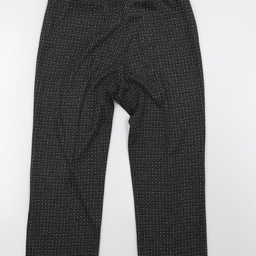 Bonmarché Womens Black   Cropped Trousers Size 16 L25 in