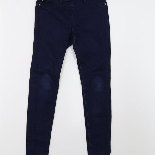 NEXT Girls Blue   Jegging Trousers Size 9 Months